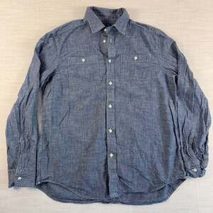 Polo Ralph Lauren Boys XL (18-20) Blue Chambray Button Down Shirt